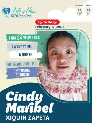 Cindy Maribel Xiquin Zapeta