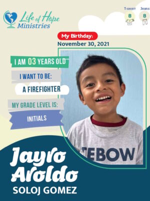 Jayro Aroldo Soloj Gomez