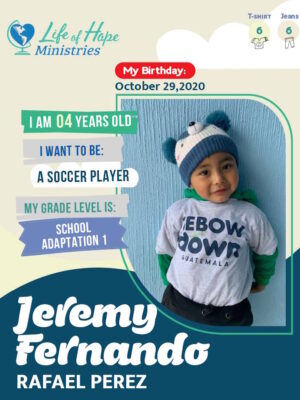 Jeremy Fernando Rafael Perez