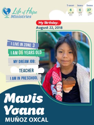 Mavis Yoana Muñoz Oxcal