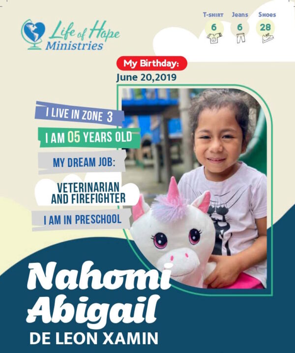 Nahomi Abigail de Leon Xamin