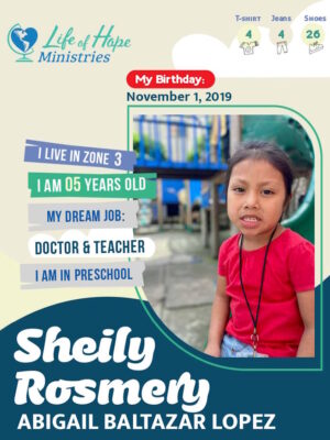 Sheily Rosmery Abigail Baltazar Lopez