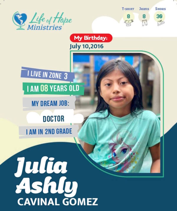 Julia Ashly Cavinal Gomez