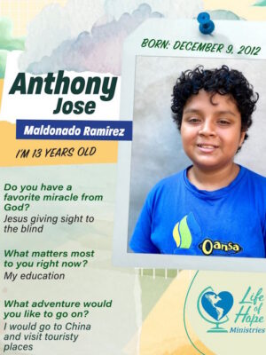 Anthony Jose Maldonado Ramirez