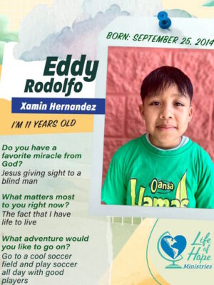 Eddy Rodolfo Xamin Hernandez