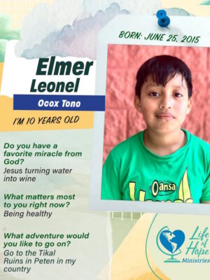 Elmer Leonel Ocox Tono