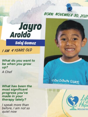Jayro Aroldo Soloj Gomez