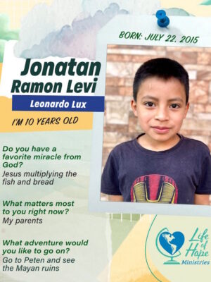 Jonatan Ramon Levin Leonardo Lux