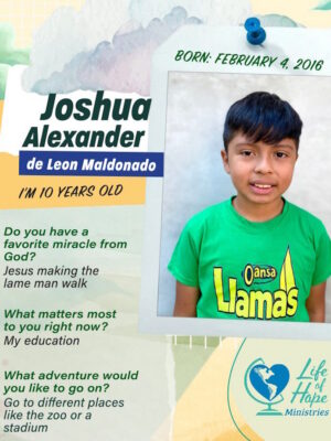 Joshua Alexander de Leon Maldonado
