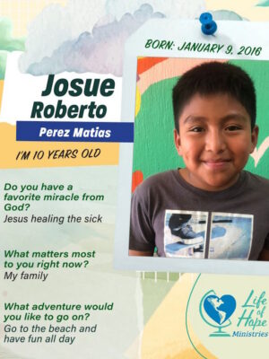 Josue Roberto Perez Matias