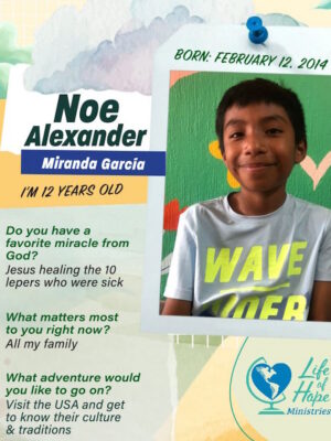 Noe Alexander Miranda Garcia