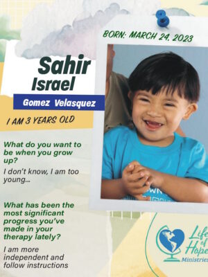 Sahir Israel Alfredo Gomez Velasquez