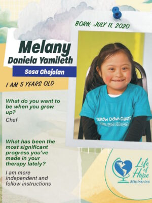 Melany Daniela Yamileth Sosa Chojolan