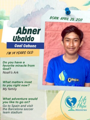 Abner Ubaldo Caal Cahuec