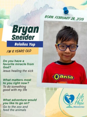Bryan Sneider Bolaños Yup