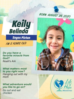 Keily Belinda Soyos Pixtun